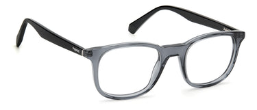 Premium Men Polaroid Eyeglasses: PLD D424 - Grey(2) - SpecSMART Eye Clinic (Diagonal View)